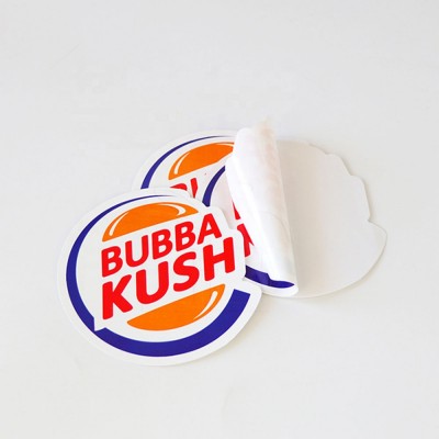 UV Protection Waterproof Gloss Die Cut Logo Custom Vinyl Sticker