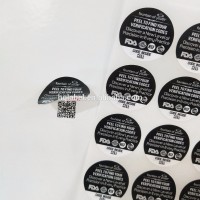 hot sale adhesive label sticker double layer sticker printing