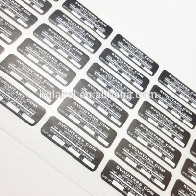 custom security label fragile label sticker printing